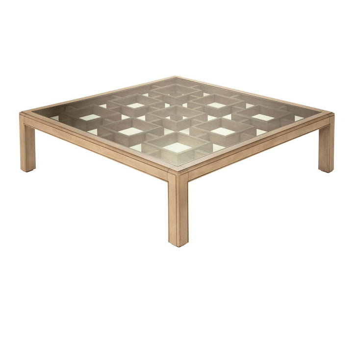 Albers Cocktail Table-Square-Alden Parkes-ALDEN-CT-ALBERS/SQ-DSRT-Coffee TablesDesert-2-France and Son
