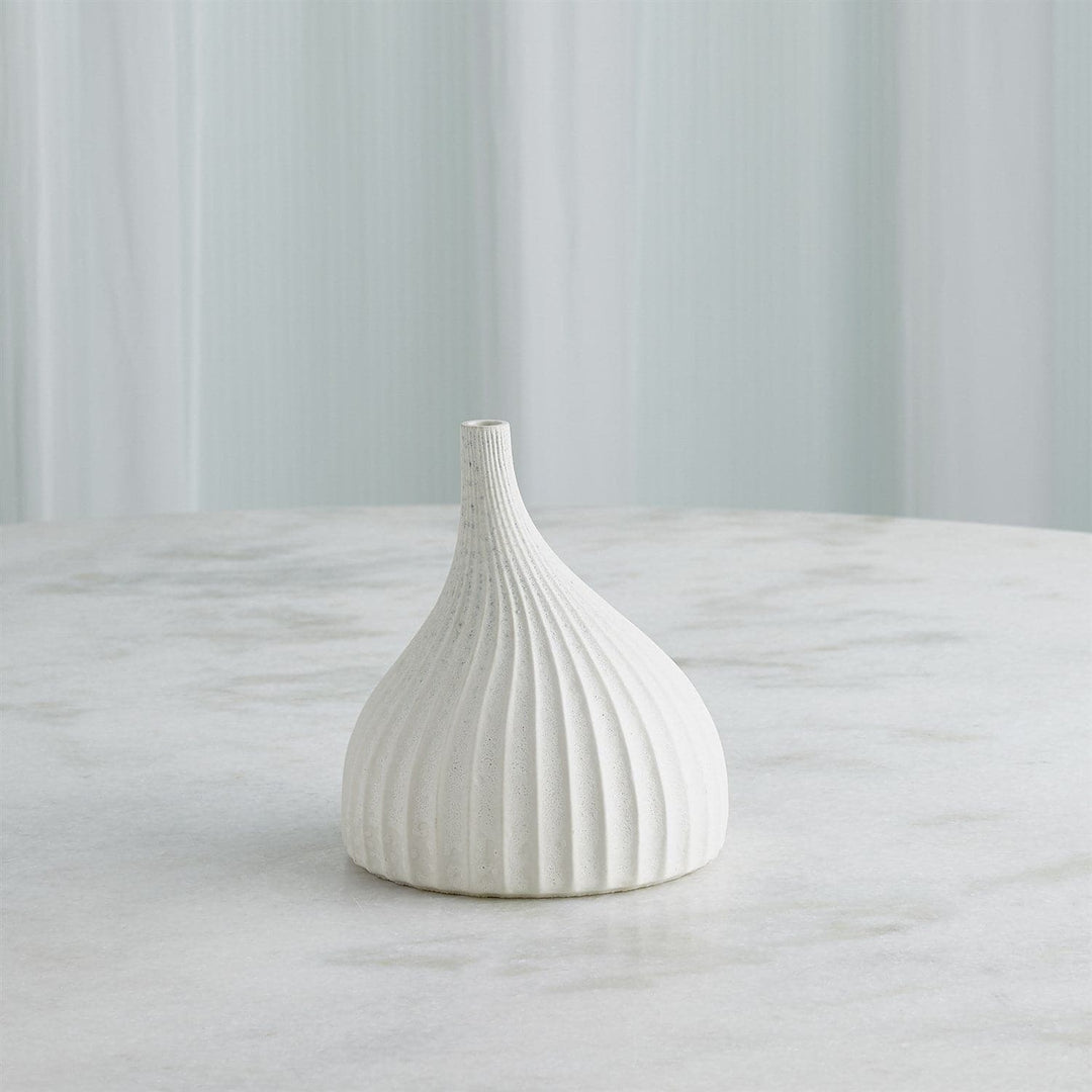 Dewdrop Vase-Global Views-GVSA-7.10625-VasesSmall-White-3-France and Son