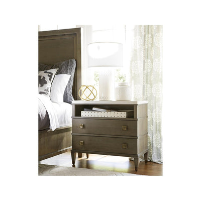 Playlist Collection - Two Drawer Nightstand-Universal Furniture-UNIV-507351-NightstandsBrown Eyed Girl-2-France and Son