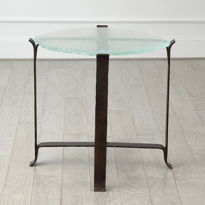 Melting Glass Side Table-Global Views-GVSA-9.93854-Side Tables-3-France and Son