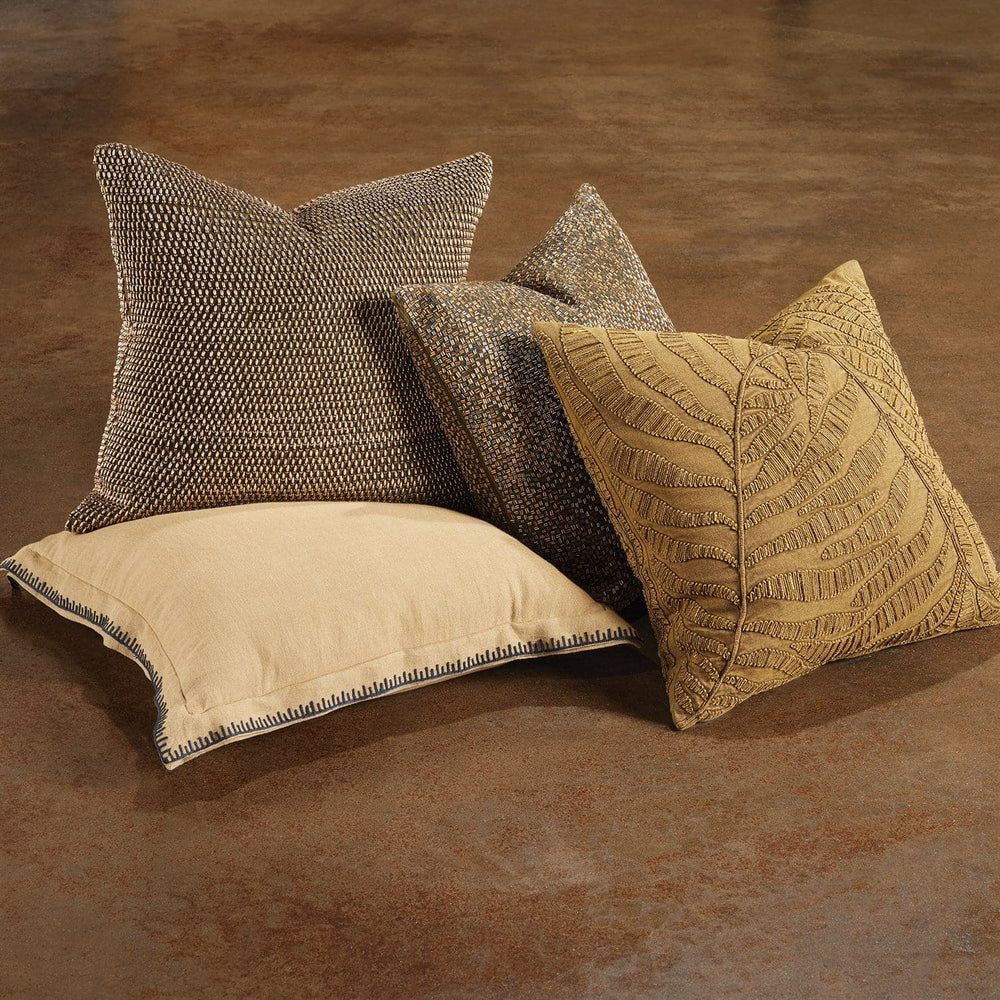 Stitched Pillow - Gold-Global Views-GVSA-7.91590-Pillows-2-France and Son