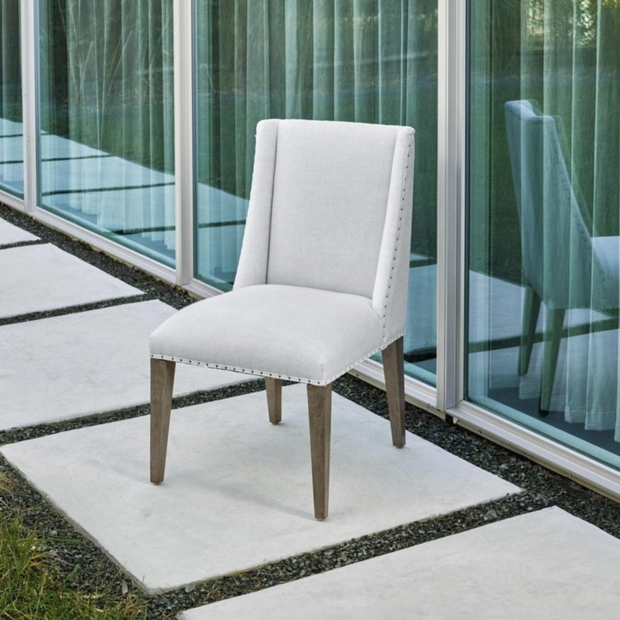Modern Tyndall Dining Chair-Universal Furniture-UNIV-642736-RTA-Dining ChairsCharcoal-Washed Belgian Linen-2-France and Son