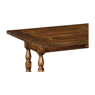 Small Hunt Table-Jonathan Charles-JCHARLES-492704-DTM-Dining TablesMedium Driftwood-11-France and Son