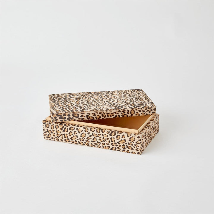 Cheetah Hair-on-Hide Box-Global Views-GVSA-9.93844-Baskets & BoxesLarge-5-France and Son