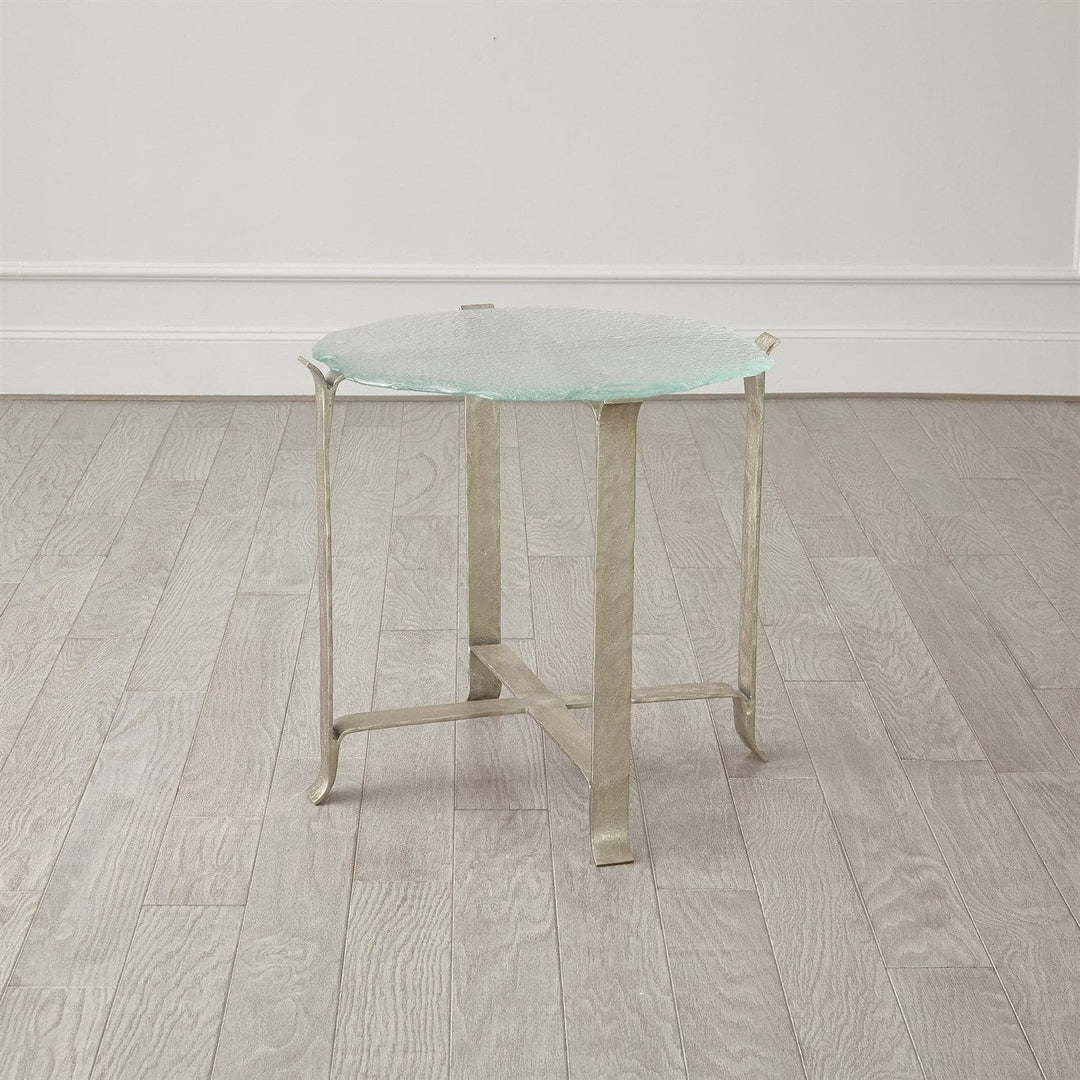 Melting Glass Side Table-Global Views-GVSA-9.93854-Side TablesBronze-5-France and Son