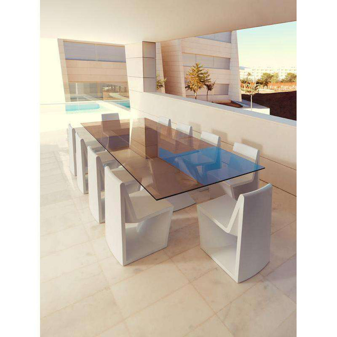 Rest Table XL By Vondom-Vondom-VONDOM-53011W-Dining TablesLED White-3-France and Son
