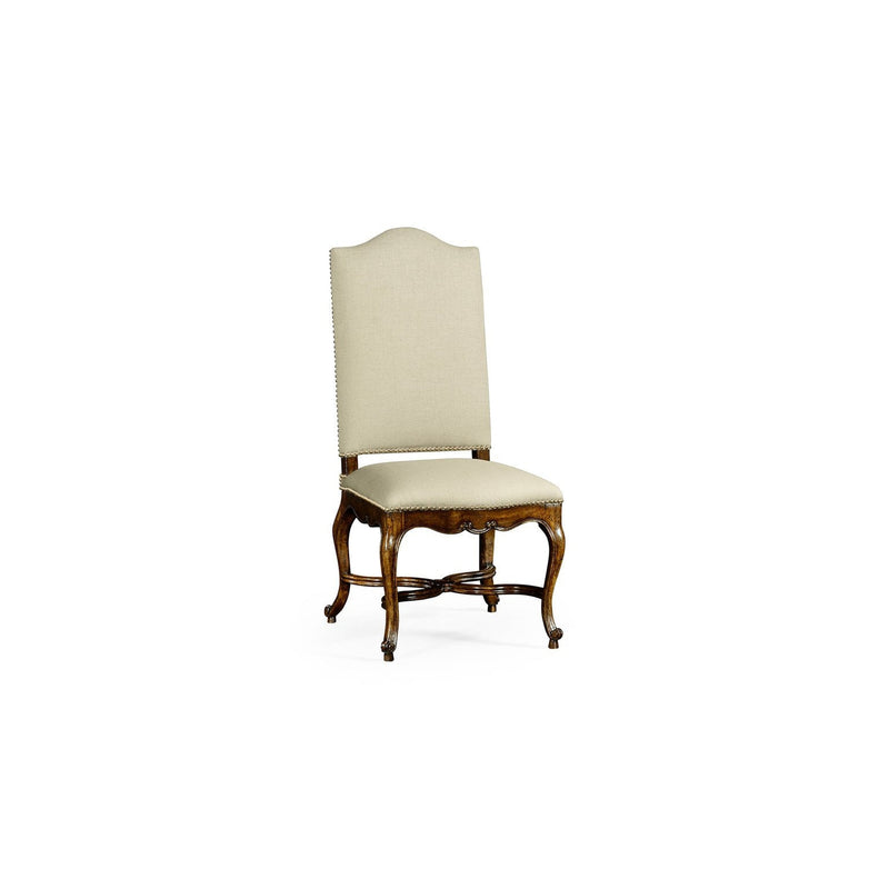 French baronial style country side chair-Jonathan Charles-JCHARLES-494888-SC-WAL-F200-Dining ChairsF200-1-France and Son