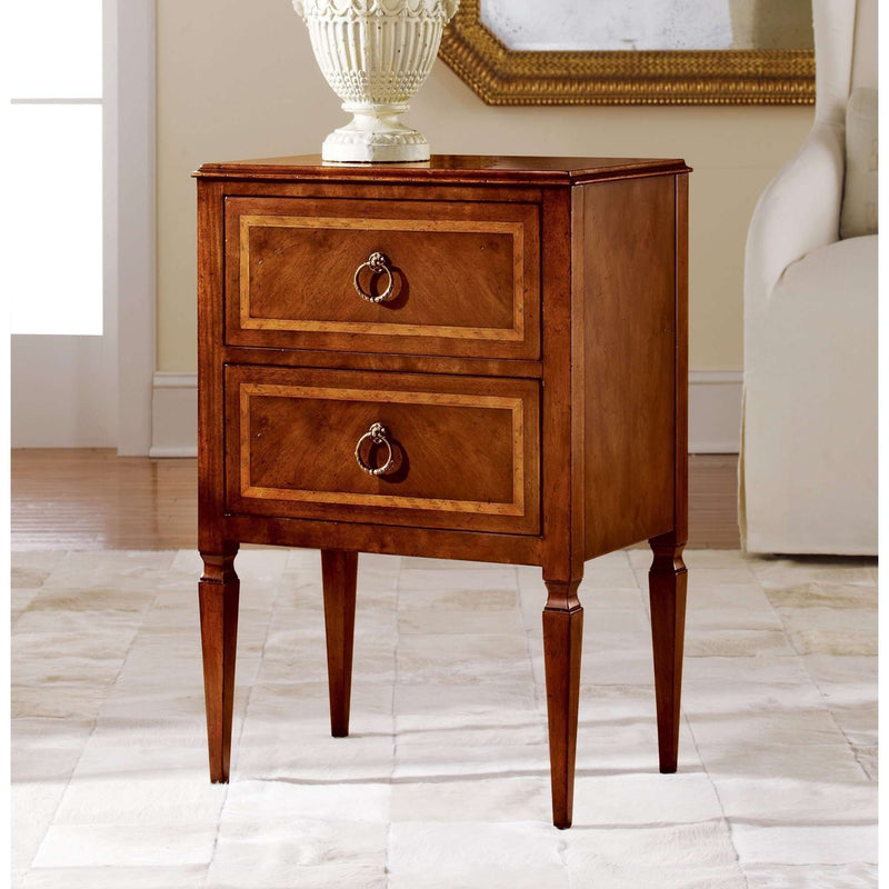 Small Two Drawer Commode-Modern History-MODERN-MH258F01-Side Tables-1-France and Son