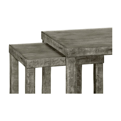 Nesting Cocktail Tables-Jonathan Charles-JCHARLES-491040-CFW-Coffee TablesCountry Walnut-4-France and Son