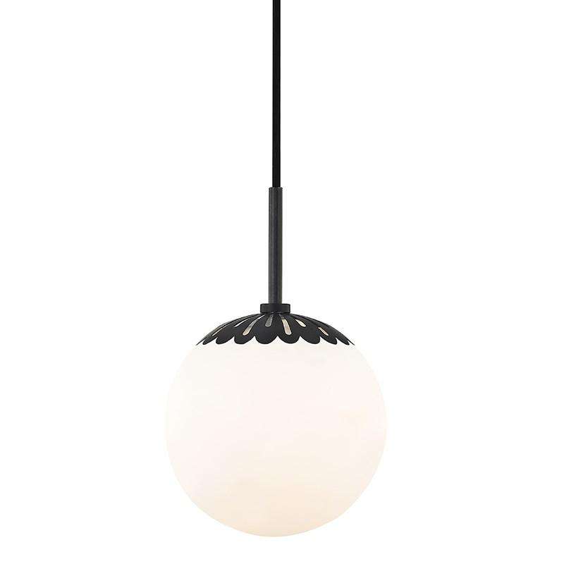 Paige 1 Light Small Pendant-Mitzi-HVL-H193701S-OB-PendantsBlack-2-France and Son