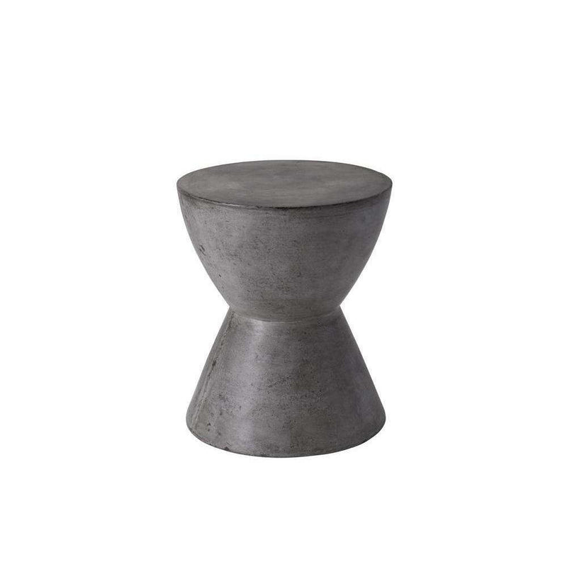 Logan End Table - Anthracite Grey-Sunpan-SUNPAN-58018-Side Tables-1-France and Son