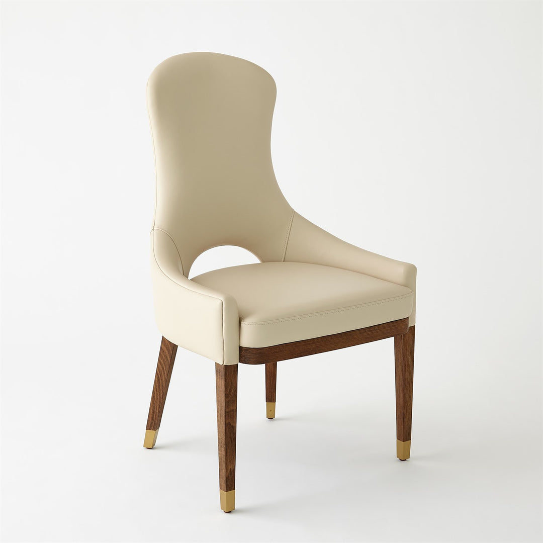 Nola Dining Chair-Global Views-GVSA-7.20258-Dining ChairsIvory Leather-1-France and Son