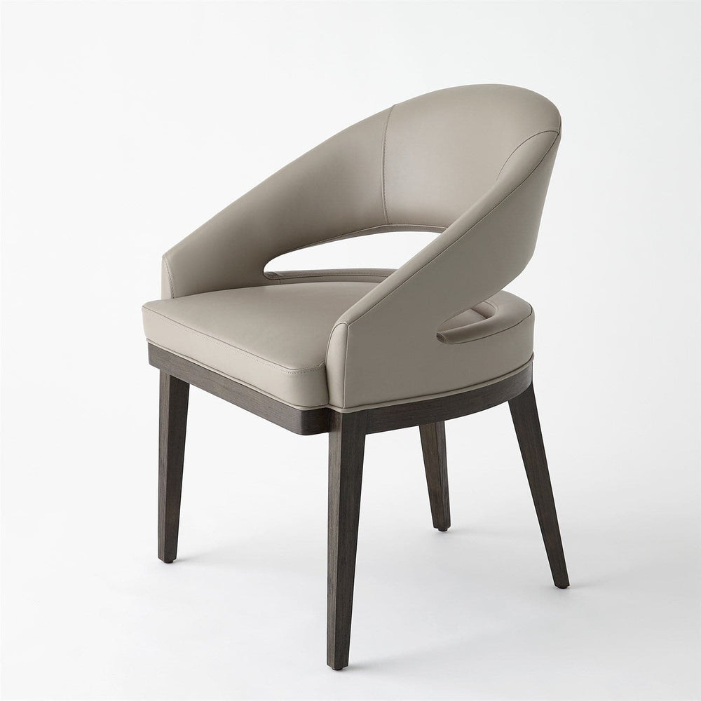 Alcott Dining Chair - Grey Leather-Global Views-GVSA-7.20260-Dining Chairs-2-France and Son