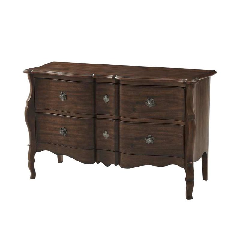 The Giselle Chest of Drawers-Theodore Alexander-THEO-TA60004.C150-DressersNora Finish-1-France and Son