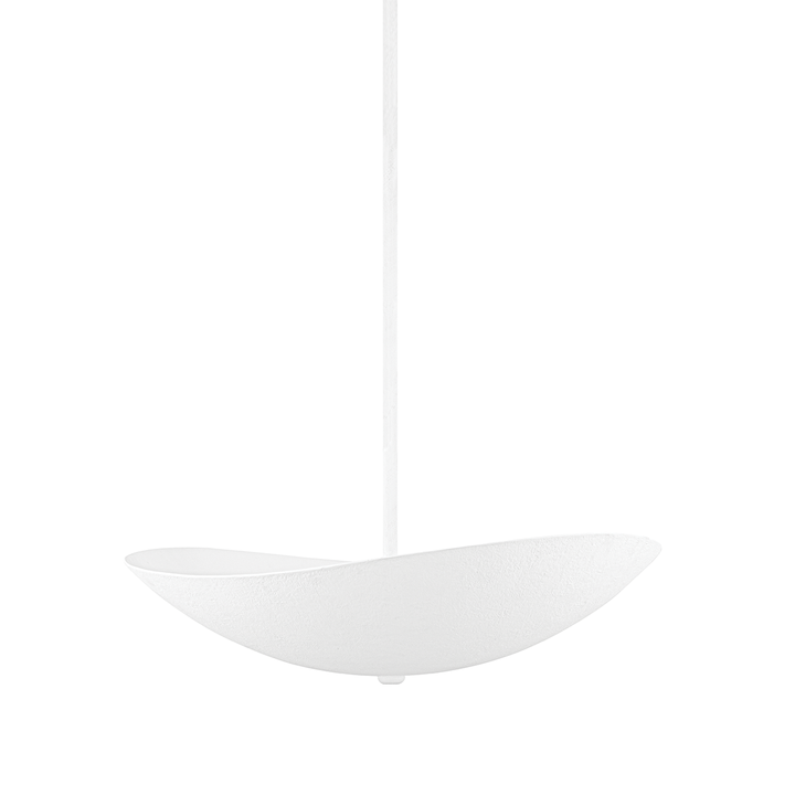 Fabius 6 Light Small Pendant White Plaster-Hudson Valley-HVL-1424-WP-Pendants-1-France and Son