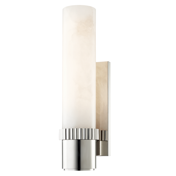 Argon 1 Light Wall Sconce-Hudson Valley-HVL-1260-PN-Wall LightingPolished Nickel-3-France and Son