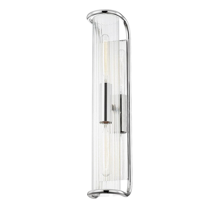 Fillmore 2 Light Wall Sconce-Hudson Valley-HVL-8926-PN-Wall LightingPolished Nickel-7-France and Son