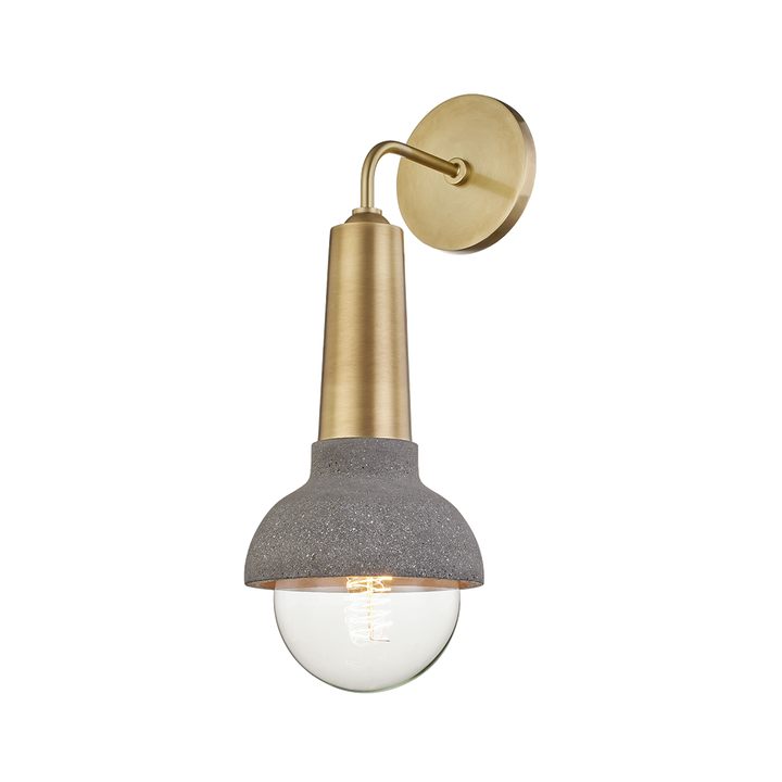 Macy 1 Light Wall Sconce-Mitzi-HVL-H304101-AGB-Outdoor Wall SconcesAged Brass-1-France and Son