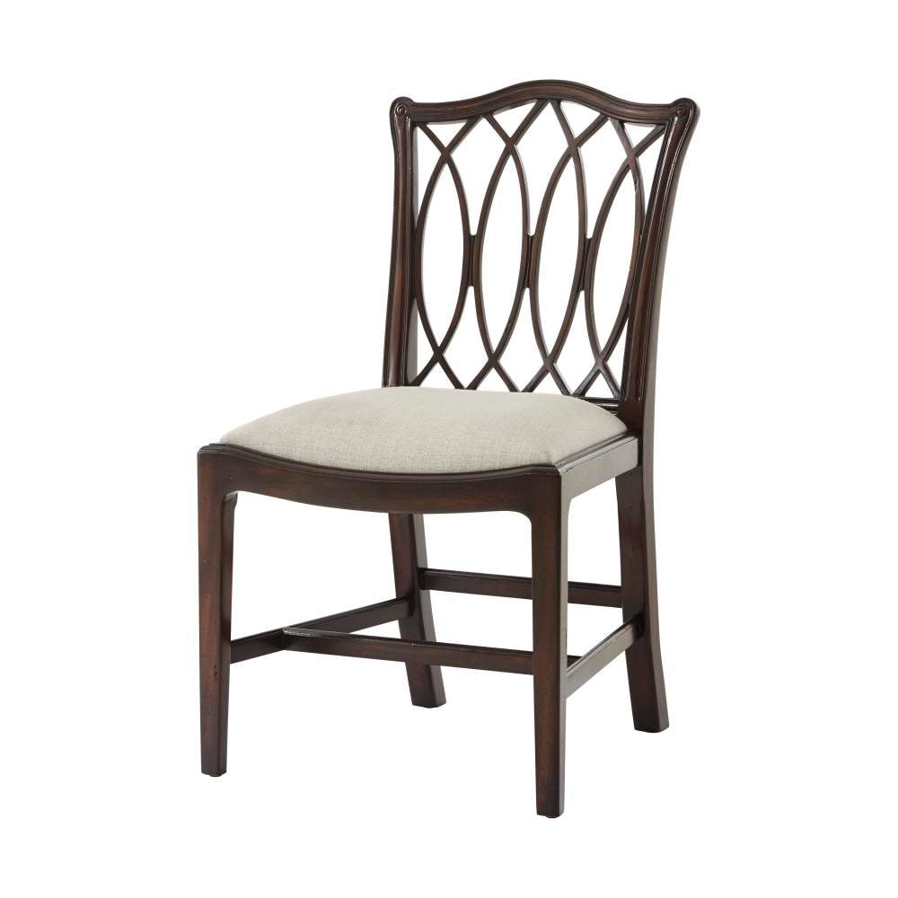 The Trellis Dining Chair Set Of 2-Theodore Alexander-THEO-4000-566.1BFF-Dining Chairs-1-France and Son