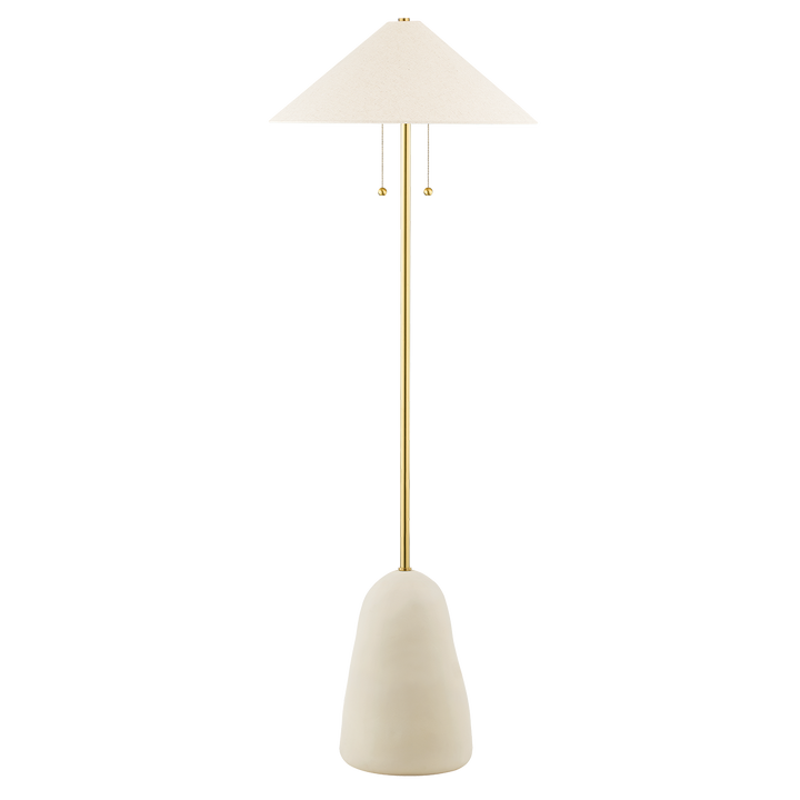 Maia 2 Light Floor Lamp-Mitzi-HVL-HL692401-AGB/CBG-Floor Lamps-1-France and Son