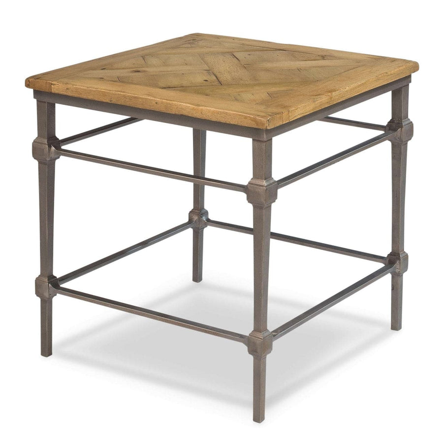 Hunter Parquet Side Table-SARREID-SARREID-30945-Side Tables-1-France and Son