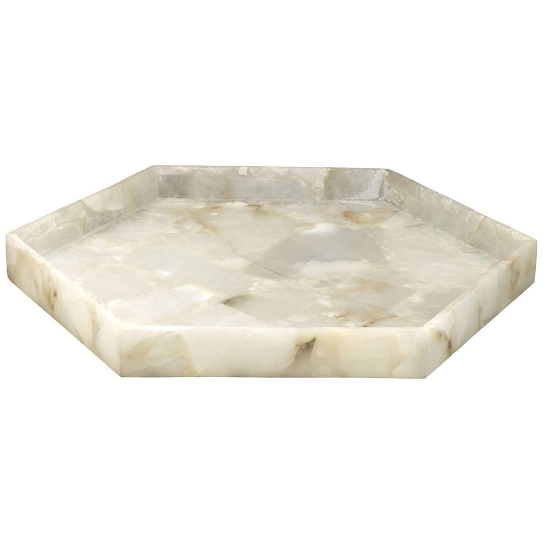 Antonia Large Tray in Alabaster-Jamie Young-JAMIEYO-7ANTO-LGAL-Decor-1-France and Son