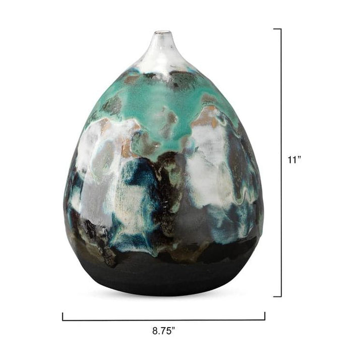 Collage Vase Medium-Jamie Young-JAMIEYO-7COLL-MDBKBR-Vases-3-France and Son