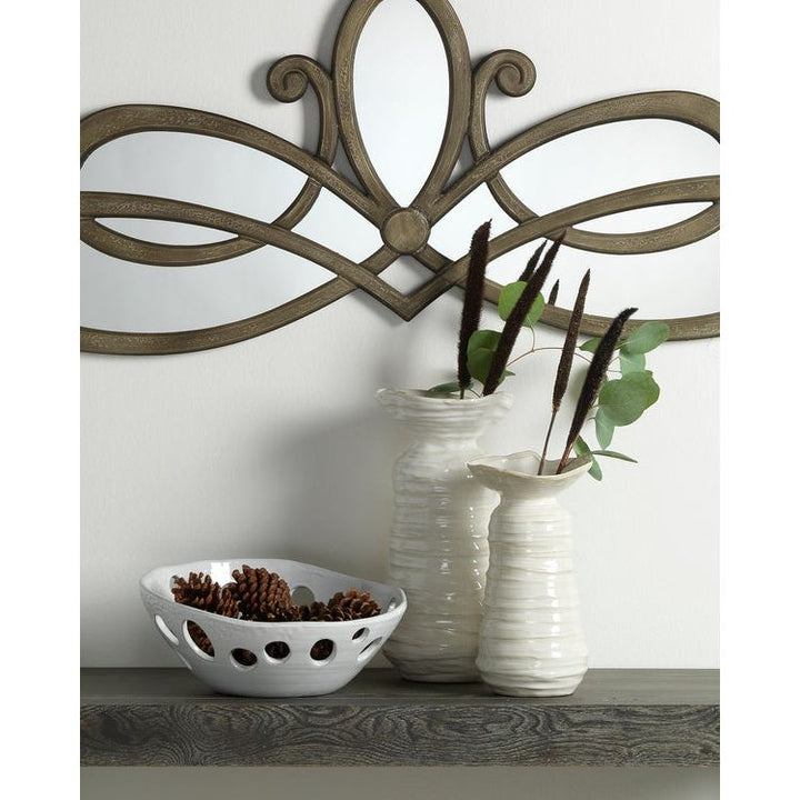 Marine Vase Pearl Cream-Jamie Young-JAMIEYO-7MARI-LGCR-Vases-2-France and Son