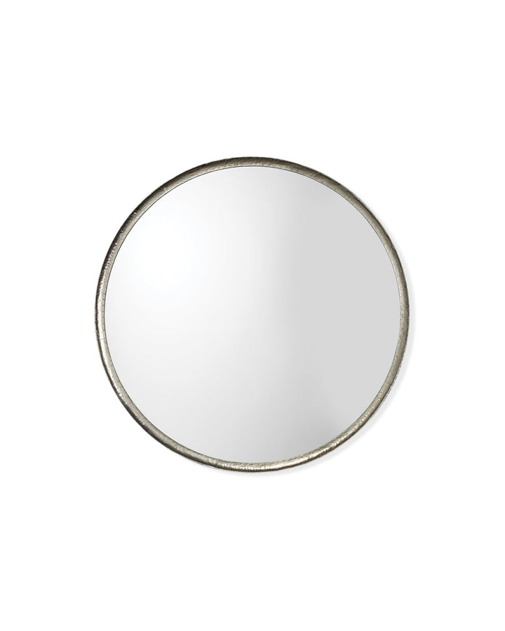 Refined Round Mirror Gold Leaf-Jamie Young-JAMIEYO-7REFI-MISL-MirrorsSilver Leaf-4-France and Son