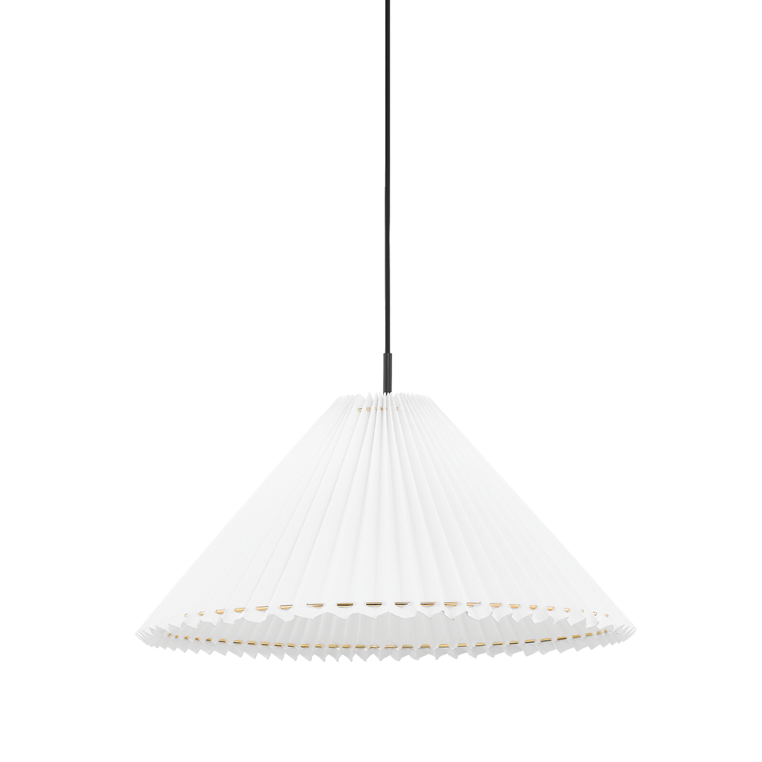 Demi 1 Light Pendant-Mitzi-HVL-H476701M-SBK-PendantsSoft Black-Medium-2-France and Son