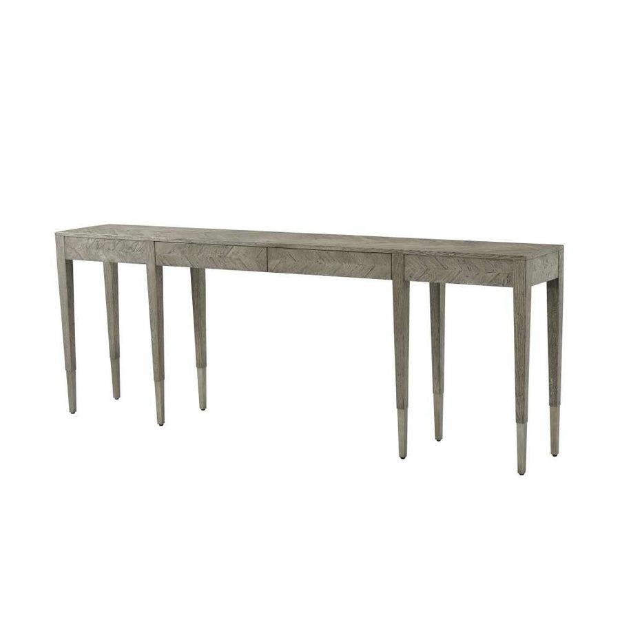 Calhoun Long Console Table-Theodore Alexander-THEO-CB53030.C267-Console Tables-1-France and Son