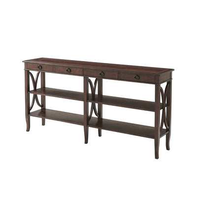 Trocadero Console Table-Theodore Alexander-THEO-5305-252-Console Tables-1-France and Son