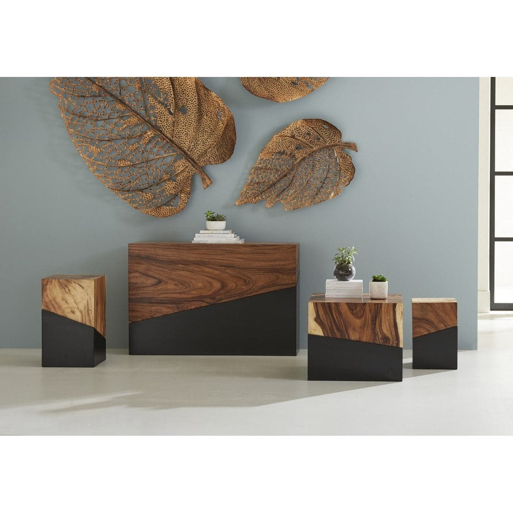 Geometry Coffee Table-Phillips Collection-PHIL-TH84126-Coffee TablesSquare-Natural-2-France and Son
