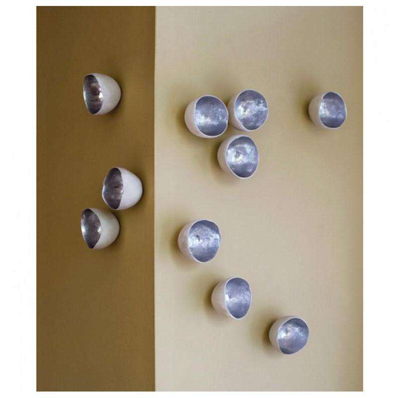 Seed Wall Play - Silver - Set Of 20-Gold Leaf Design Group-GOLDL-37816-S-Wall Art-4-France and Son