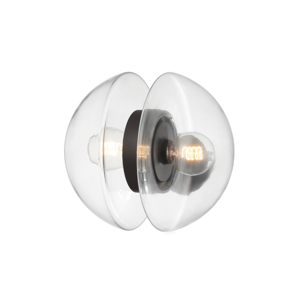 Kert 2 Light Wall Sconce-Hudson Valley-HVL-9403-BBR-Outdoor Wall SconcesBlack Brass-2-France and Son