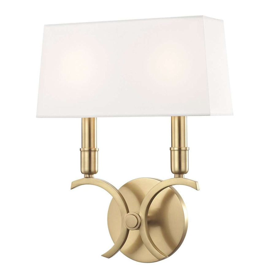Gwen 2 Light Small Wall Sconce-Mitzi-HVL-H212102S-AGB-Wall LightingGold-1-France and Son