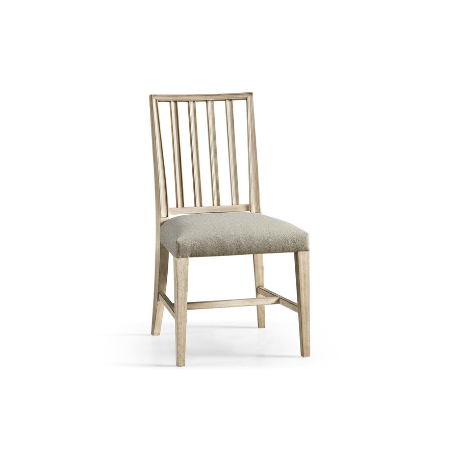 Umbra Swedish Side Chair-Jonathan Charles-JCHARLES-003-2-120-BLW-Dining ChairsBleached Walnut-1-France and Son