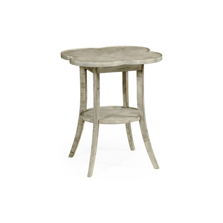 Quatrefoil Lamp Table in Rustic Grey-Jonathan Charles-JCHARLES-491043-RGA-Side Tables-1-France and Son