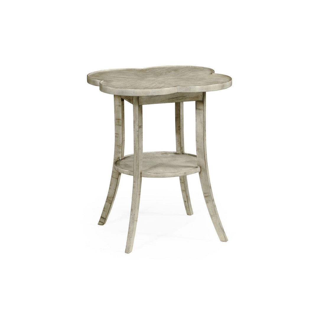 Quatrefoil Lamp Table in Rustic Grey-Jonathan Charles-JCHARLES-491043-RGA-Side Tables-1-France and Son
