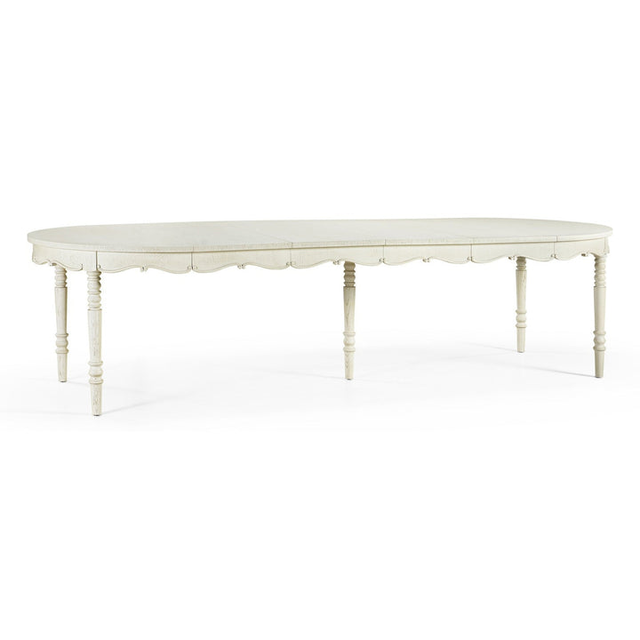 Lenticular Dining Table-Jonathan Charles-JCHARLES-002-2-H61-CHK-Dining Tables-1-France and Son