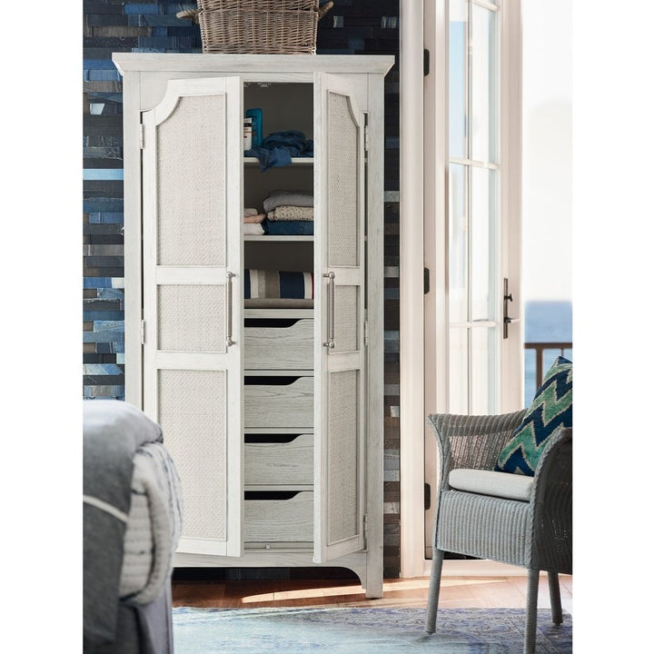Escape - Coastal Living Home Collection - Narrow Utility Cabinet-Universal Furniture-UNIV-833160-Bookcases & Cabinets-3-France and Son
