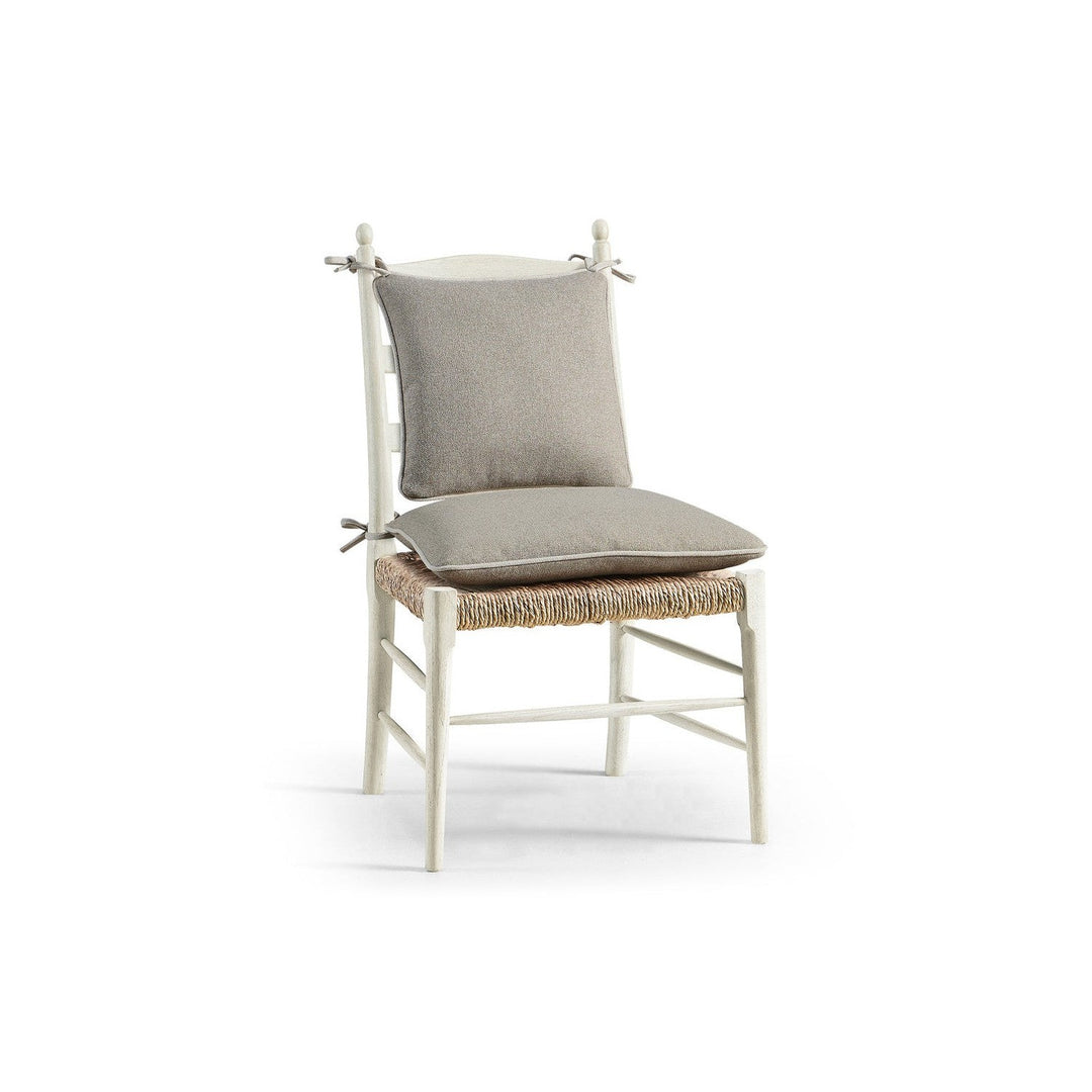 Doppler Ladder Back Side Chair-Jonathan Charles-JCHARLES-003-2-100-CHK-Dining ChairsChalk White-13-France and Son