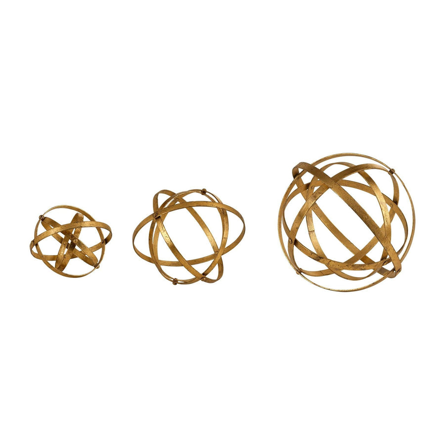 Stetson Gold Spheres, S/3-Uttermost-UTTM-20066-Decor-1-France and Son