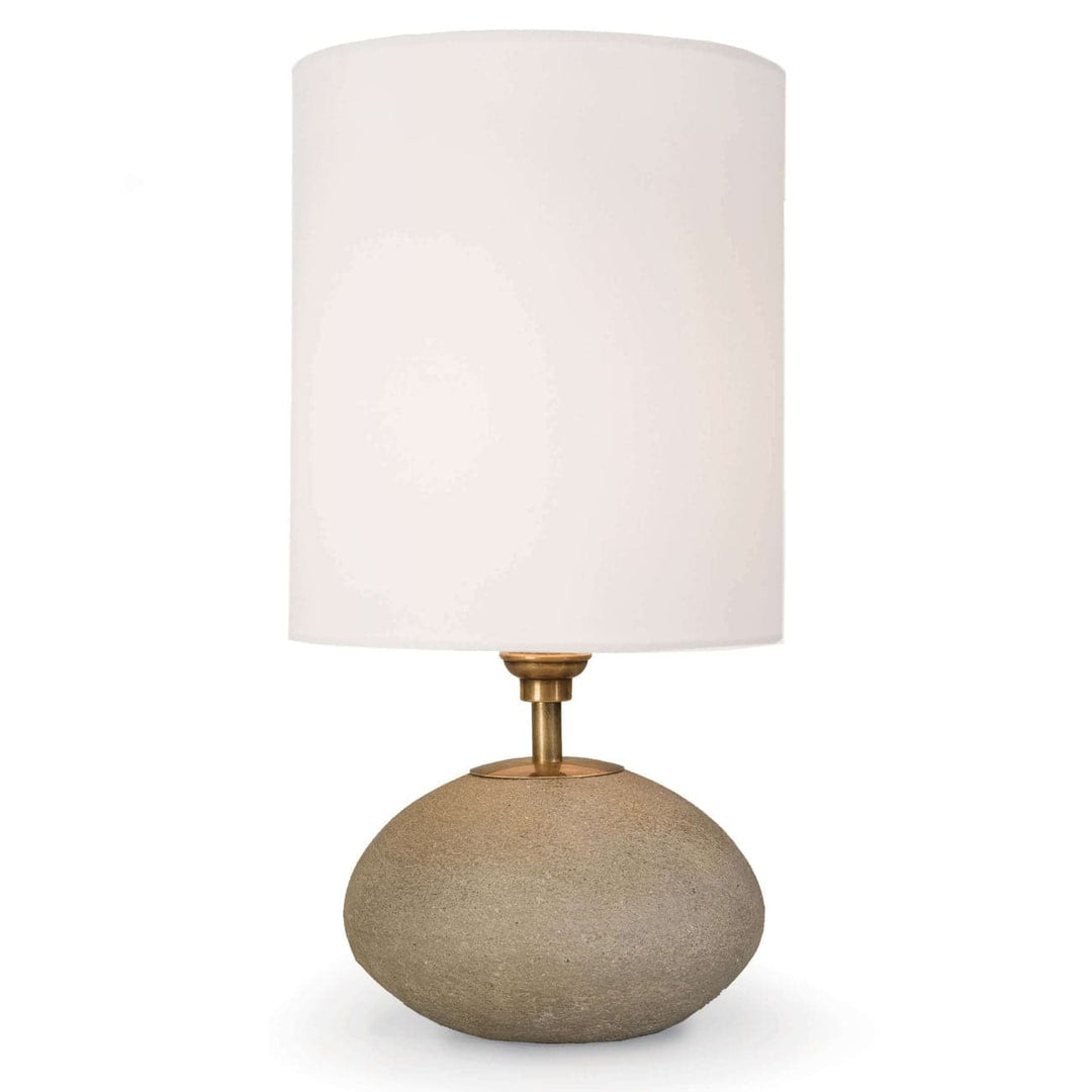 Concrete Mini Orb Lamp-Regina Andrew Design-RAD-13-1048-Table Lamps-1-France and Son