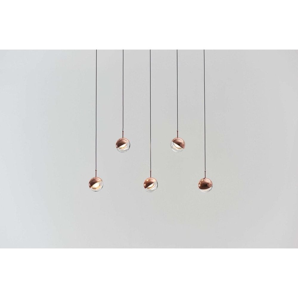 Dora Pendant 5 by Seed Design Pendants SEED-SLD-1010PL5-CPR