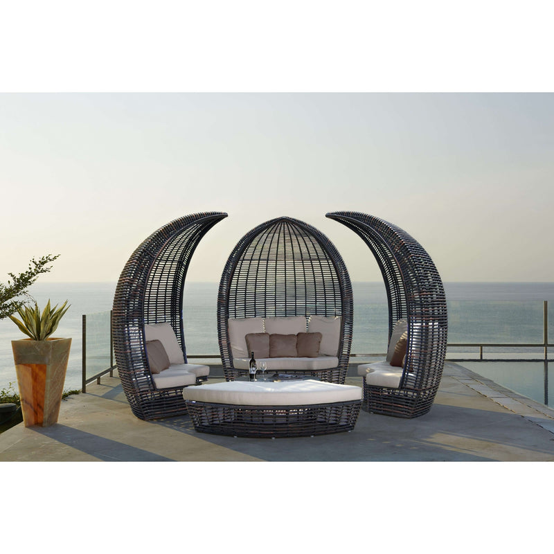 Halo Wing Chair by Skyline-Skyline Design-SKYLINE-84886-BM-Set-Outdoor Lounge ChairsBlack Mushroom-2-France and Son