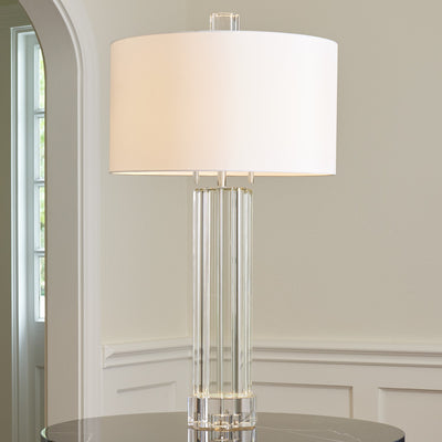 Fluted Crystal Column Table Lamp-Global Views-GVSA-8.82477-Table Lamps-1-France and Son