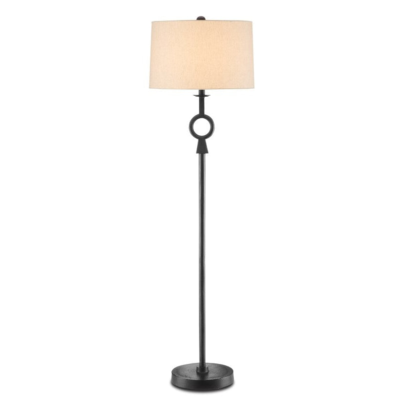 Germaine Black Floor Lamp-Currey-CURY-8000-0093-Floor Lamps-1-France and Son