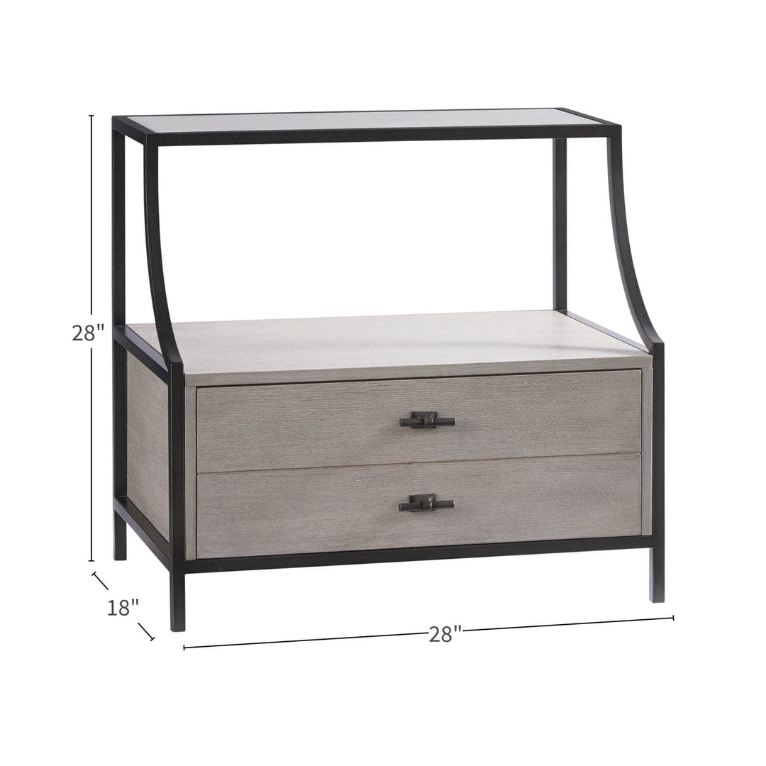 Midtown Stone Top Nightstand-Universal Furniture-UNIV-805355-Nightstands-3-France and Son
