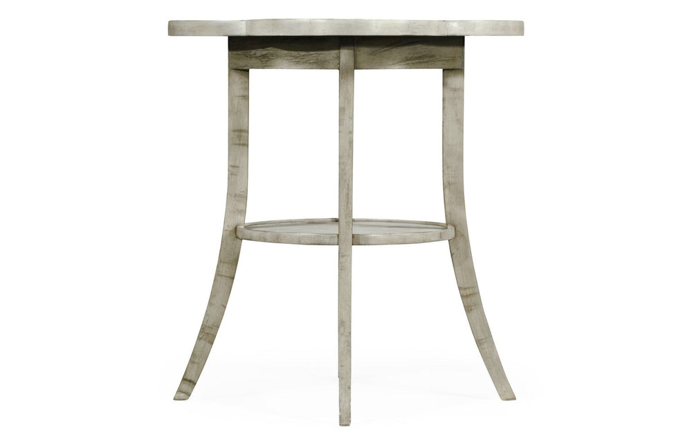 Quatrefoil Lamp Table in Rustic Grey-Jonathan Charles-JCHARLES-491043-RGA-Side Tables-2-France and Son